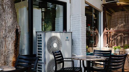 Hitze in Griechenland - Klimaanlage